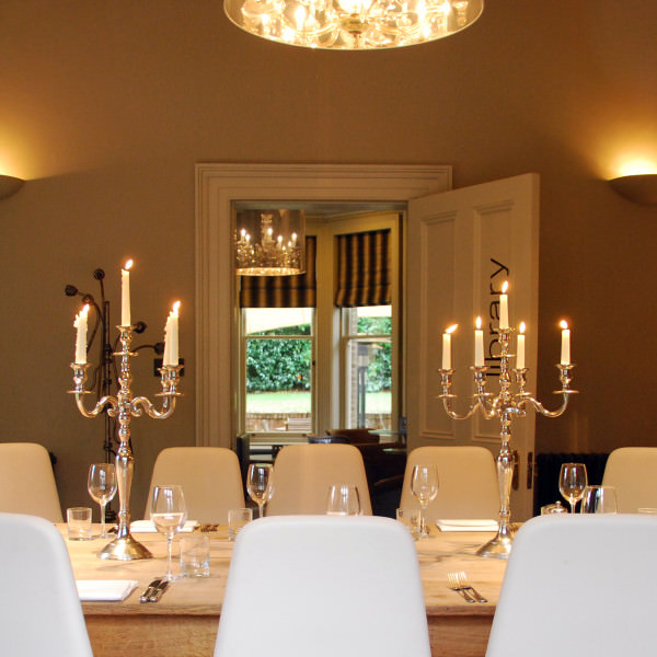 Venues available for private dining and meetings, at Milsoms in Dedham