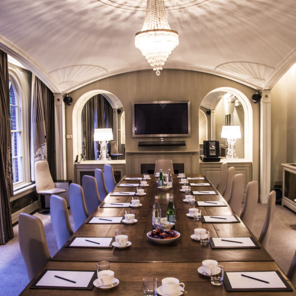 Venues available for private dining and meetings, at Milsoms in Dedham
