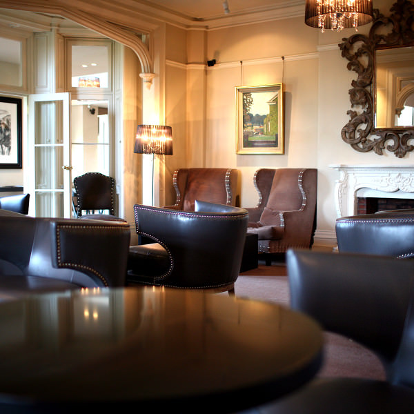Kick back and belax in the lounge at Maison Talbooth