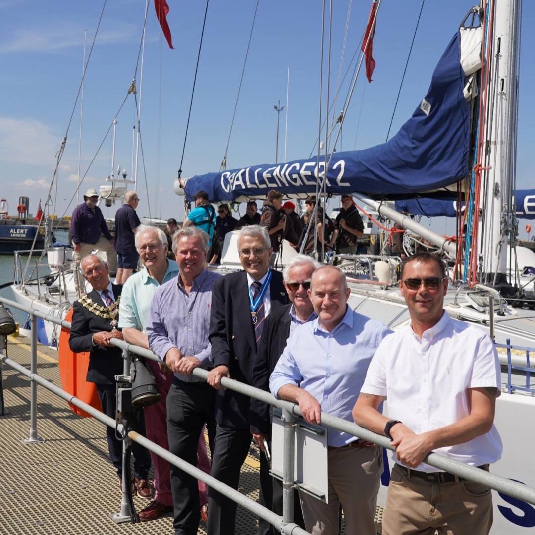 Tall Ships Youth Trust sets sail from Harwich Quay